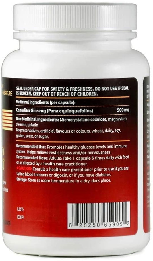 Sâm Viên Nang Canadian Vita Ginseng 500mg