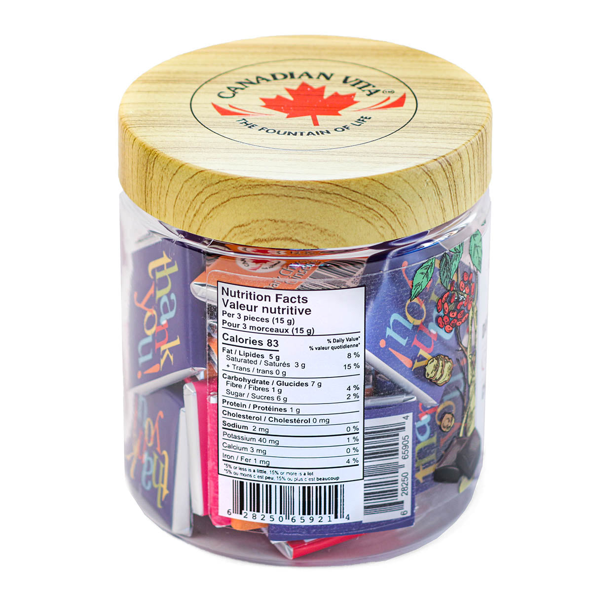 Sô cô la đen nhân sâm Canadian Vita